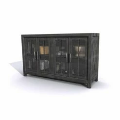 Outlet 🎉 Glass Doors Magnussen Bellamy Dining Buffet 💯