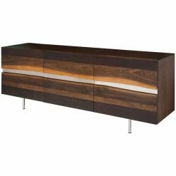 Best reviews of 🛒 Adjustable Shelves Nuevo Sorrento 79 In. Sideboard Cabinet 🧨