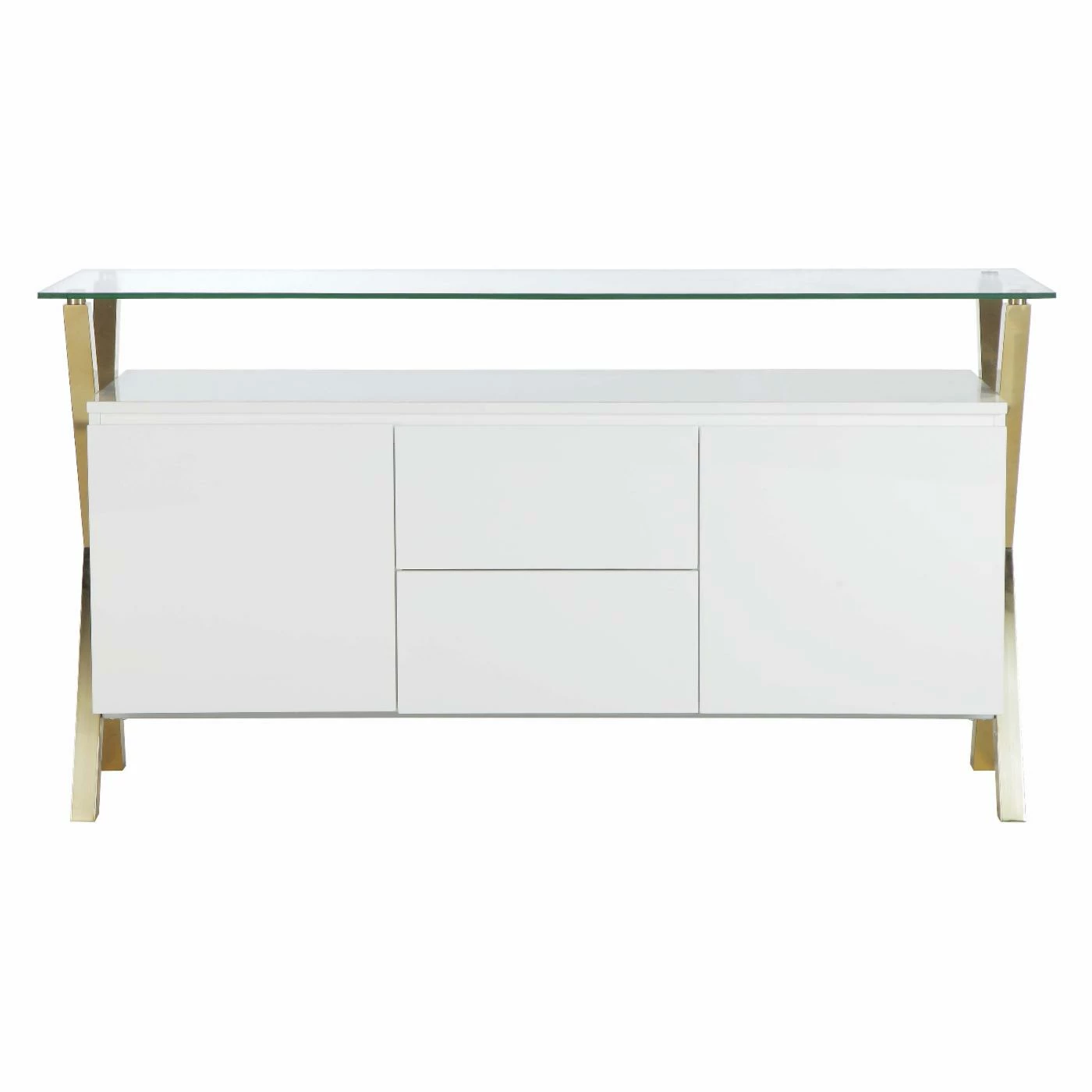 Brand new π Buffets & Sideboards Pangea Home Gold Beverly Buffet π―