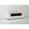 Hot Sale 🥰 Buffets & Sideboards Pangea Home Matrix Short Buffet White And Walnut 🎁