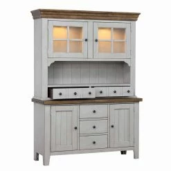 Best reviews of 🥰 Glass Doors Sunset Trading Country Grove Dining Buffet With Optional Hutch 👍