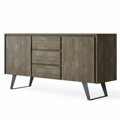 Buy 👍 Brooklyn & Max Adjustable Shelves Brooklyn & Max Fulton Modern Industrial Sideboard Buffet 🤩