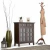 Brand new 🔥 Glass Doors Simpli Home Acadian Entryway Sideboard 🔥