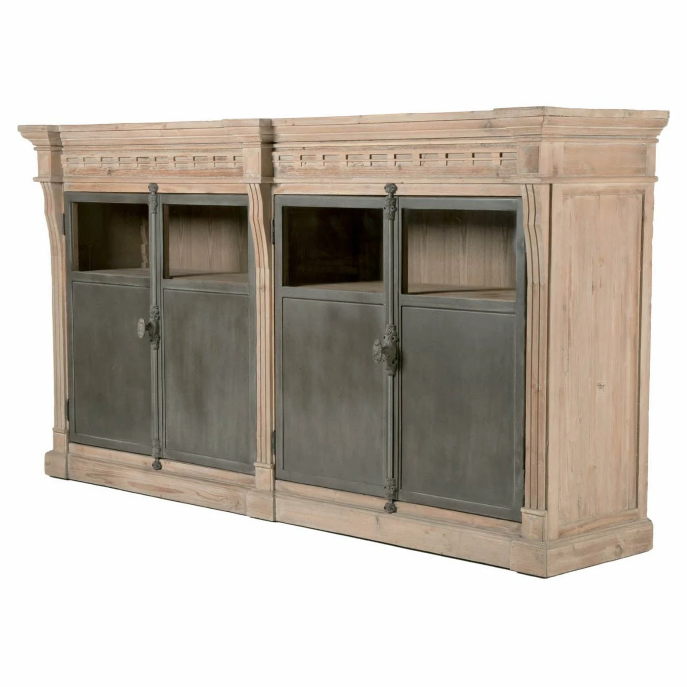 Top 10 βοΈ Glass Doors Orient Express Furniture Bella Antique Grecian Sideboard π―