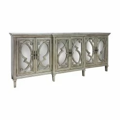 Brand new 🥰 Buffets & Sideboards StyleCraft Amalfi 6 Door Mirrored Front Cabinet 🎉