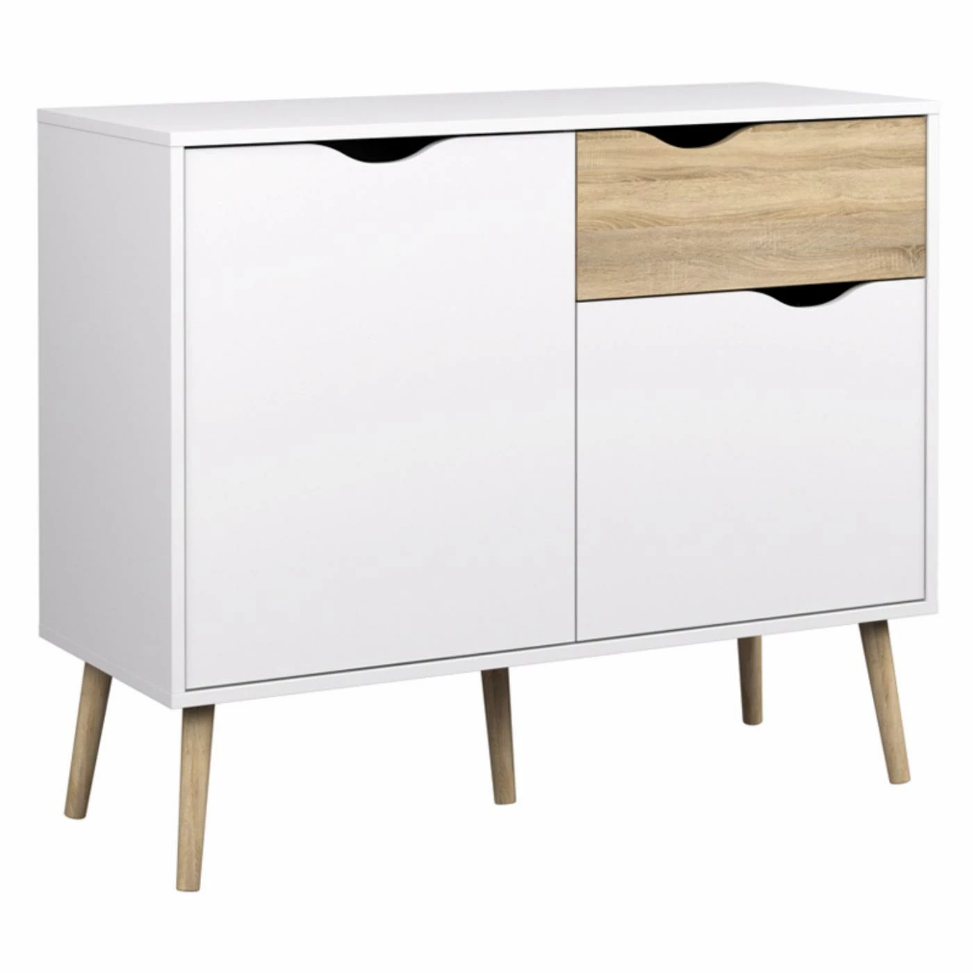 Best deal π₯° Adjustable Shelves Tvilum Diana Sideboard With 2 Doors And 1 Drawer β¨