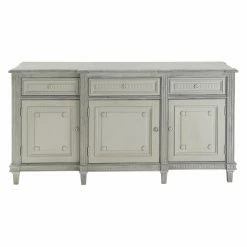 Flash Sale 😀 Buffets & Sideboards DecMode Farmhouse Rectangular Pine Wood Buffet Cabinet ✨