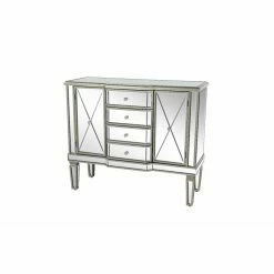 Discount 👏 Buffets & Sideboards DecMode Glam Sideboard Buffet Cabinet 😀