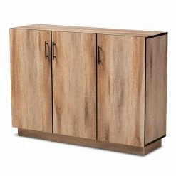 Deals π Sideboards & Buffets Baxton Studio Patton 3-Door Sideboard Buffet π