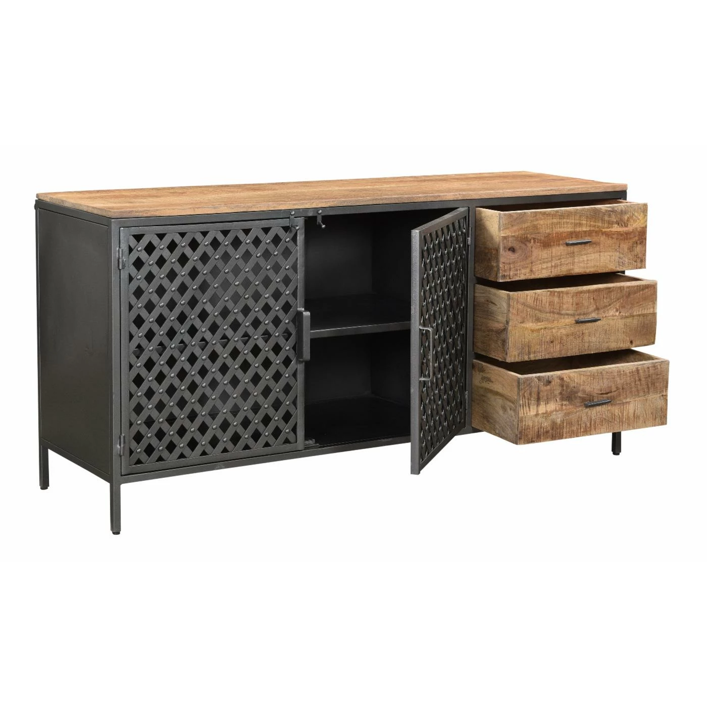 Coupon π― Credenzas Coast To Coast Imports Trellis 2 Door/3 Drawer Credenza π - Image 5